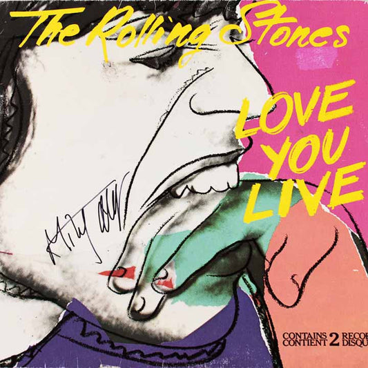 Rolling Stones Mick Jagger Autographed Signed Record Album UACC