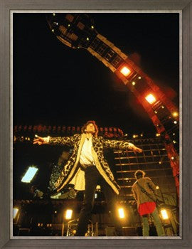 Mick Jagger During a Performance by the Rolling Stones