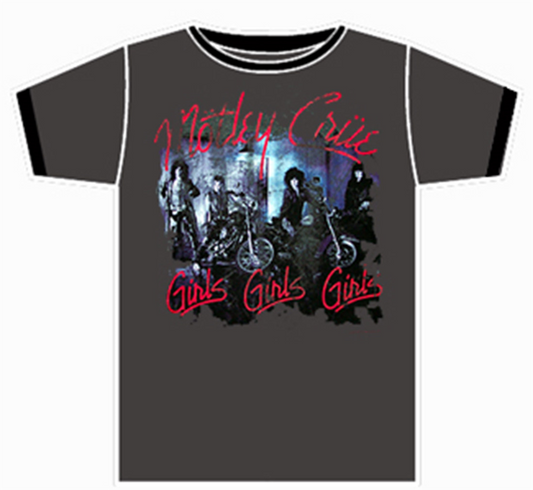 Motley Crue gray girls shirt