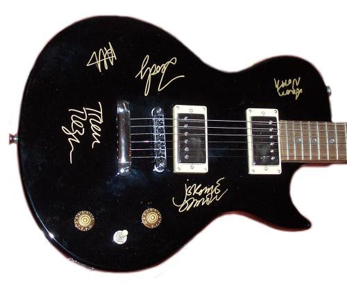 Nine Inch Nails Autographed Guitar
