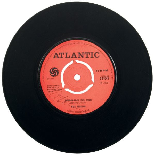 Otis Redding Signed "Fa-Fa-Fa-Fa-Fa (Sad Song)" 45 Record