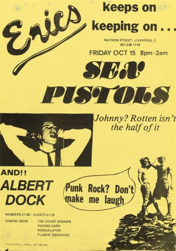 The Sex Pistols Albert Dock October 1976