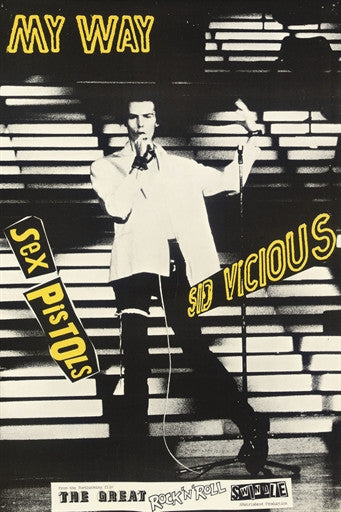 The Sex Pistols Poster for The Great Rock 'N' Roll Swindle 1980