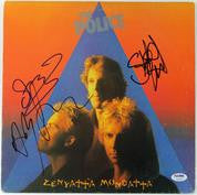 The Police-Zenyatta Mondatta Signed Album Cover