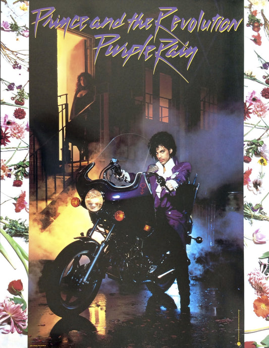 Prince – 1984 “Purple Rain” LP Promotional Poster