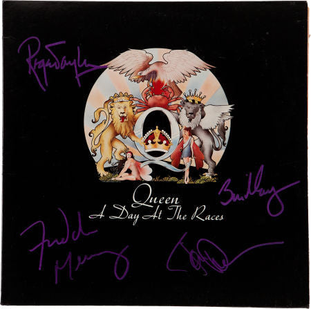 Queen Band Signed A Day at The Races