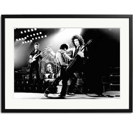 Queen On Stage 1978 Framed Print