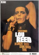 Lou Reed – 1975 German Concert Poster / Velvet Underground