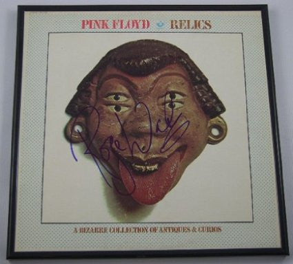 Roger Waters Pink Floyd Relics Signed Autographed LP Record Album with Vinyl Framed