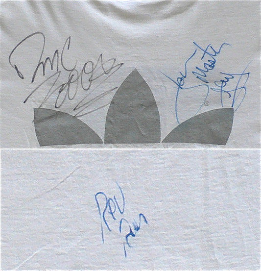 RUN DMC – Fully Signed Adidas Tee Shirt