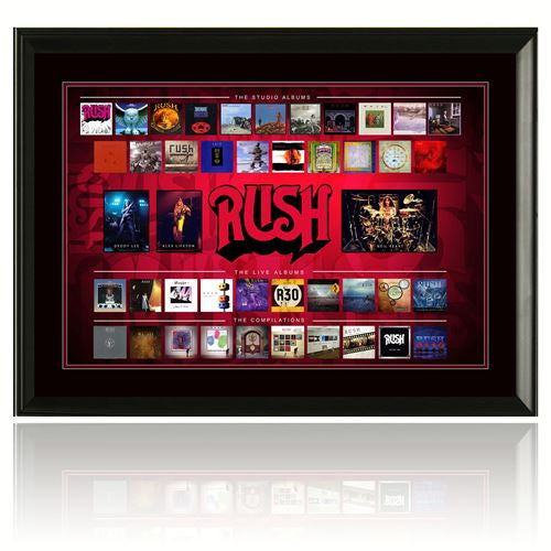Rush Framed Discography