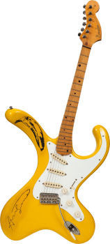 Velvet Underground-Related Andy Warhol Signed Guitar.