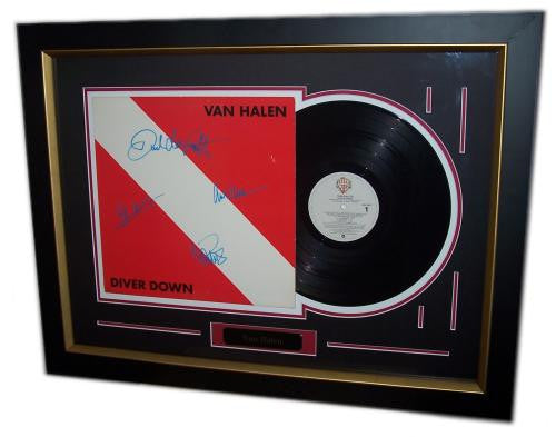 Van Halen Autographed LP